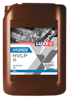 Масло гидравлическое LUXE HYDROS HVLP 15 20л