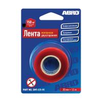 Лента клейкая двухсторонняя монтажная (20мм х 1,51м) EMT-020-R ABRO