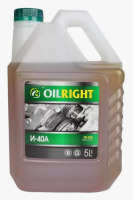 Масло веретенное OilRight И-40А 5л (минеральное, индустриальное)