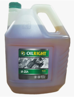 Масло веретенное OilRight И-20А 10л минеральное