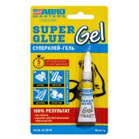 Суперклей-гель 3г SG-330-R  ABRO MASTERS