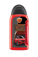 Полироль цветной с восковым корректором царапин "КРАСНЫЙ" (ПЭТ-флакон) 350мл. ELTRANS EL-0811.12