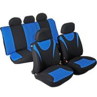 Авточехлы "AZARD HUNTER" АР021133 универсальные, полиэстер, 11 предметов, карман, 3 молнии, синий