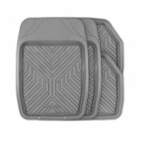 Коврик "AUTOPROFI" TER-150 GY универсальные ванночки, 4 предмета, серый