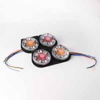 Стоп сигнал для прицепов двойной, круглый, диодный (комплект L/R) 12V (ZC-A-093) LUNARIS