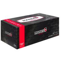 Салфетки бумажные "Maneki Black&White" 2слоя, белые FT678H/679H (224шт/коробка) аромат жасмина