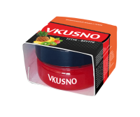 Ароматизатор воздуха на панель гелевый банка "Vkusno" AR1VG107 Тутти-Фрутти