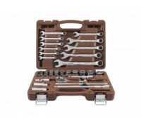 Универ.набор инструм.торц.головки 8-32мм 1/2 и аксессуары к ним, 33пр. ОМТ33S  Ombra