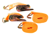 Стяжка груза BARBELL с храповым механизмом 680кг. 4,5м., 2шт. на блистере TB002