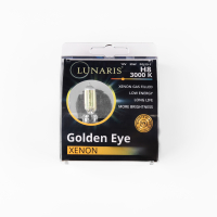 Лампа галогенная H8 12V 35W PGJ19-1 Golden Eye 3000K (компл. 2шт) LUNARIS