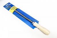 Напильник,200мм,круглый,деревянная ручка(Сибртех)  М16126