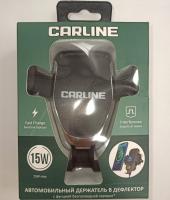 Держатель телефона MG8-WCH Carline с функцией беспроводной зарядки для смартфона в дефлектор автомобиля, гравитационный