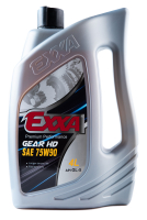Масло трансмиссионное EXXA GEAR HD 75W90 GL-5  п/синтетическое, 4л. (Ю.Корея)