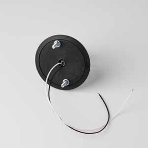 Фонарь бортовой диодный (белый) круглый 24V (ZC-C-086W) LUNARIS