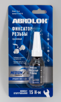 Фиксатор резьбы синий удаляемый 10мл TL-010-BL ABRO MASTERS