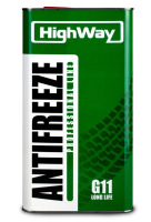 Антифриз HighWay Long Life G11 (зелёный) 5кг