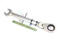 Ключ комбинированный трещоточный шарнирный 19мм 515419 ДЕЛО ТЕХНИКИ