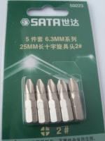 Набор бит PH-2 25мм 5 предметов S59223 SATA