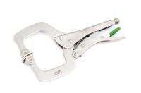 Зажим с фиксацией С-тип 280мм  435280 ДЕЛО ТЕХНИКИ