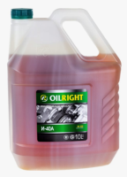 Масло веретенное OilRight И-40А 10л (минеральное, индустриальное)