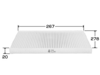 Фильтр салонный  FORCE ACF209 (AY684-NS016) (аналог VIC AC-209E)