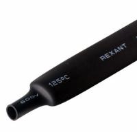 Трубка термоусадочная 4,0-2,0 мм. черная REXANT (1м)