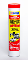 Смазка литиевая высокотемпературная красная в картридже 397г LG-990-HIT-AM ABRO MASTERS