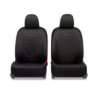 Авточехлы "AUTOPROFI Standart Excellent" EXL-1103G BK/BK экокожа, 11пр, чёрный