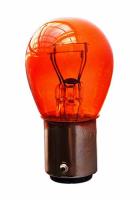 Лампочка 1к 12v большая с цоколем 1141 желтые КНР