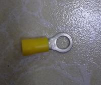 Клемма массы M6, RV 5-6 желтая REXANT НКИ 6,0-6 (15-2676)