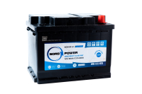 Аккумулятор NORD POWER AGM 60 L2 60A/h (пусковой ток 640А) Start-Stop/Гибрид