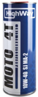 Масло моторное 4Т High Way МОТО  10w40 SJ MA-2  1л полусинтетическое
