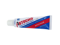 Герметик-прокладка 60г."АВТОСИЛ" маленький красный