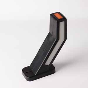 Рог габаритный диодный пластмассовый (комплект) 24V (ZC-C-145L/R) LUNARIS