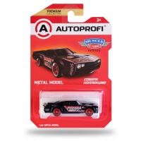 Игрушка машинка "MUSCLE CARS" АВТОПРОФИ MUS-001 BK, коллекционная 1:64