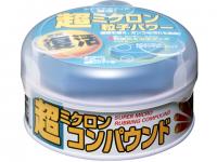 Soft99 Полироль абразивный мелкий Micro Rubbing Compound White для белых а/м,180гр 09052