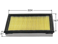 Фильтр воздушный FORCE FRA1049 (17801-B1030) (аналог VIC A-1049)