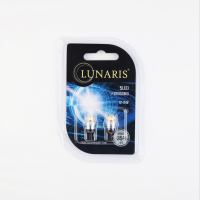 Лампы светодиодные LUNARIS 12-24V, T10, 5LED (CANBUS) (компл. 2шт) арт.5LEDT10