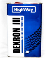 Масло трансмиссионное High Way ATF Dexron III Минеральное 4л