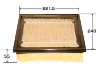 Фильтр воздушный FORCE FRA1033 (17801-31130) (аналог VIC A-1033)