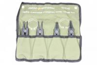 Набор съёмников стопорных колец 160мм х 4шт 424040 ДЕЛО ТЕХНИКИ