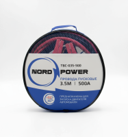 Провода пусковые NORD POWER 500A, 3,5м (TBC-035-500) в сумке ПВХ