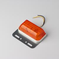 Фонарь бортовой диодный (желтый) с подсветкой 24V (ZC-C-052Y) LUNARIS