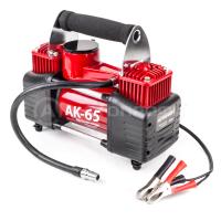 Компрессор AUTOPROFI AK-65, 65л/мин, 12V, 10атм, 30A, 300W, двухпоршневой, металл