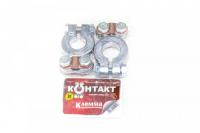 Клемма Европейская (легкая) 2шт (+-) под прижимную планку 25002