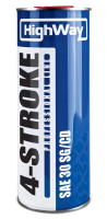 Масло моторное 4Т High Way  Sae 30 SG/CD  1л полусинтетическое