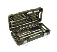 Набор головок 1/2 с комбинированными ключами, 35 предметов 620735 ДЕЛО ТЕХНИКИ