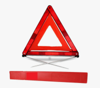 Знак аварийной остановки с металлическим основанием в пластиковом боксе (размер:43x43x43см) арт.9734