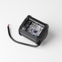 Фонарь диодный прямоугольный ходовой маленький, линза 36W 12-80V. (EL058) LUNARIS