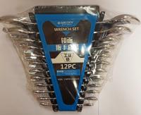 Набор ключей рожковыx гаечных, 12 предметов КНР